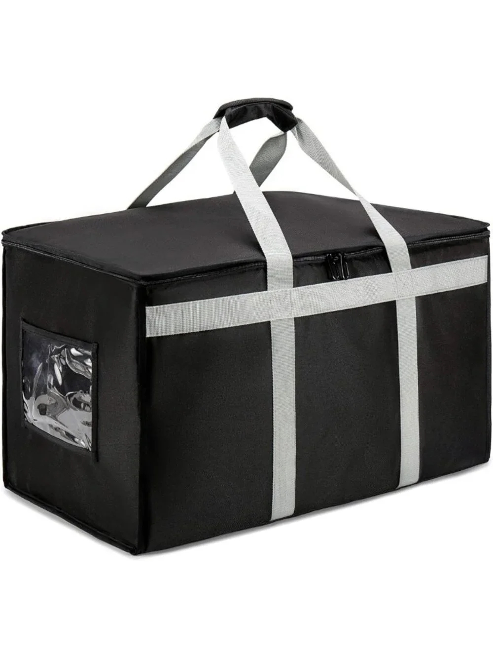 XXXL Insulated Delivery Bag Carrier - Commercial Grade, 23"x15"x14" for Food